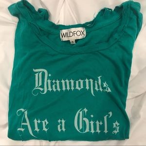 🌟WILDFOX🌟 "Diamond's are a girls best friend"