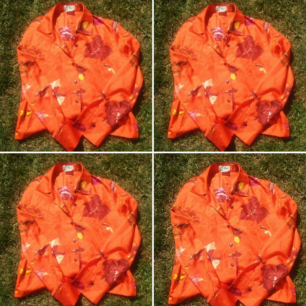 Laurel Autumn Silk Blouse
