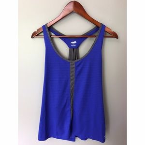 *Avia* blue and silver workout tank top comfy