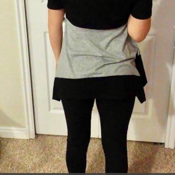 TUNIC GRAY & BLACK - Picture 2 of 2