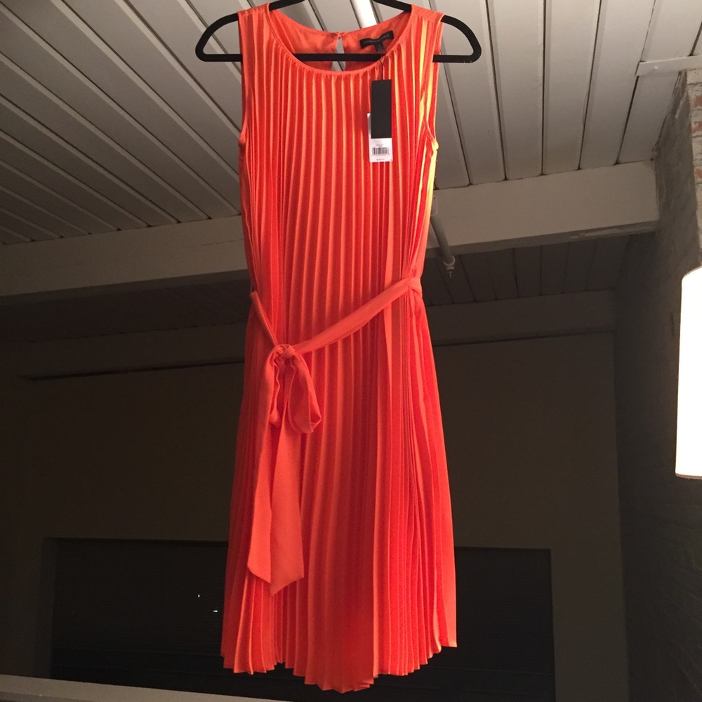 Banana Republic Pleated Swing Dress