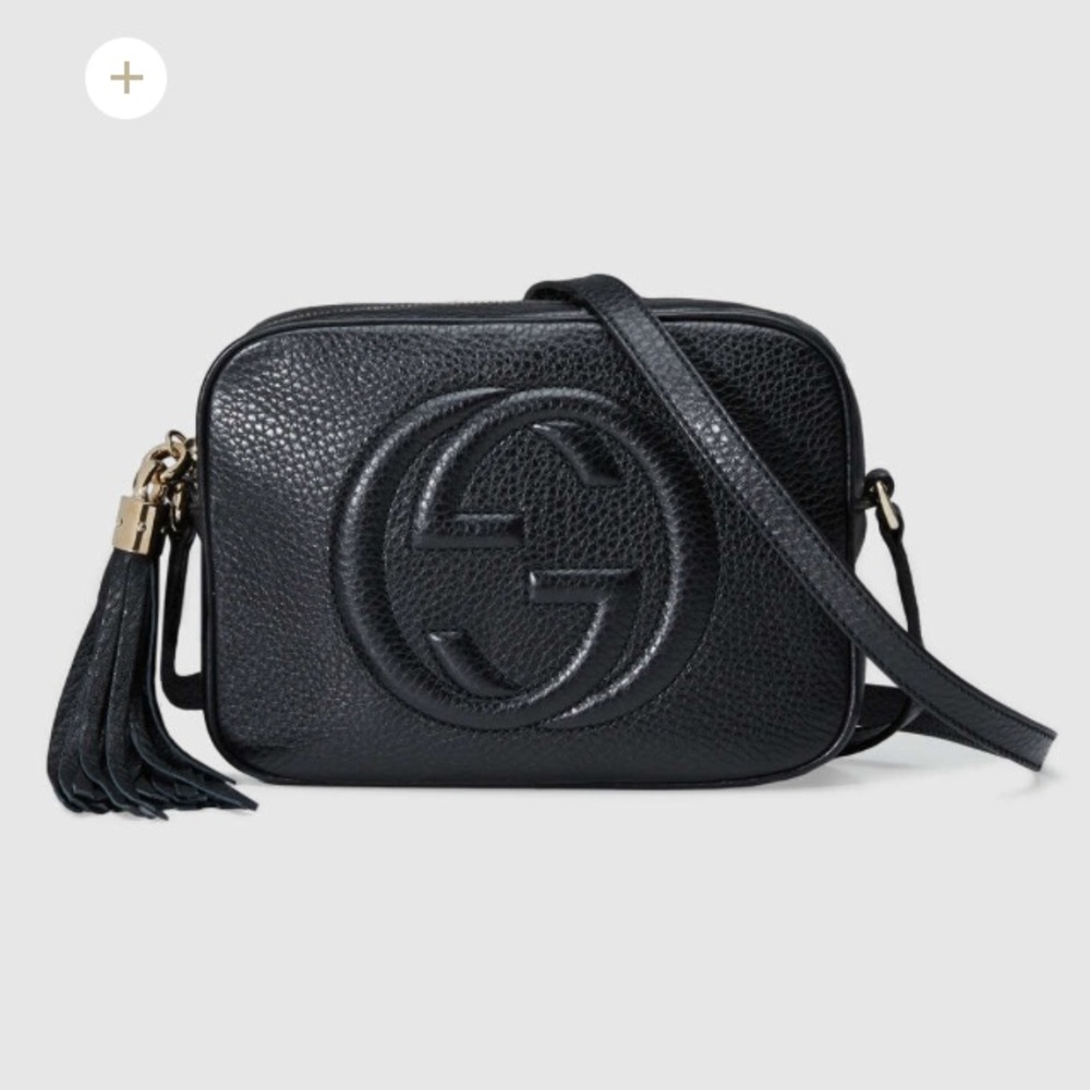 ISO!!  Black Gucci Disco Soho Crossbody Bag