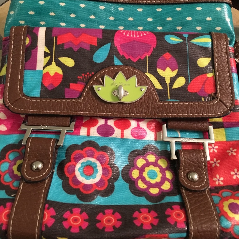 summertime floral purse