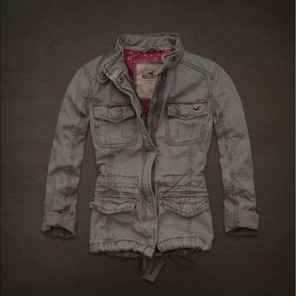 Nwt Hollister rockpile military jacket M