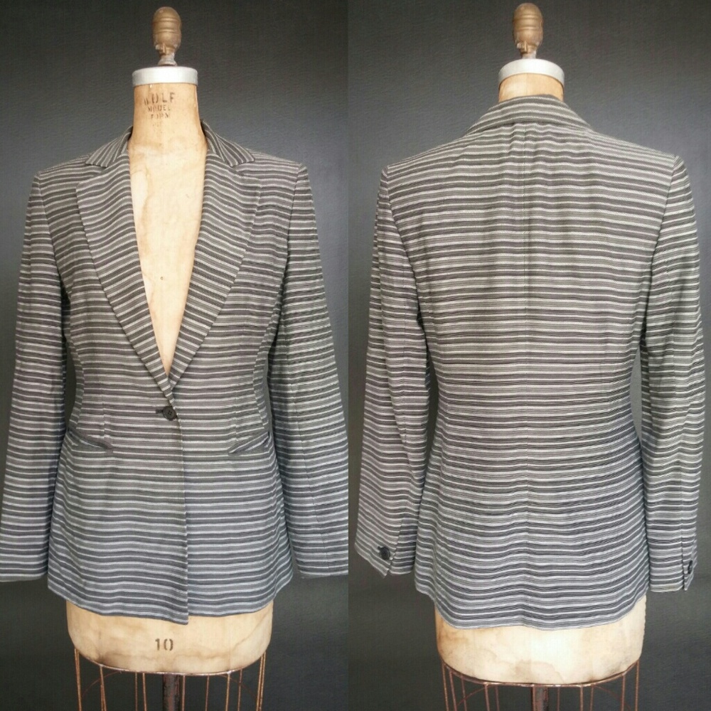 Lightweight Striped Blazer / Jacket