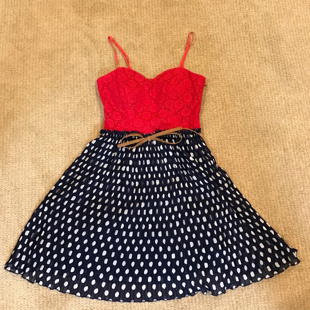 polka dot dress