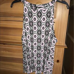 Topshop printed tank