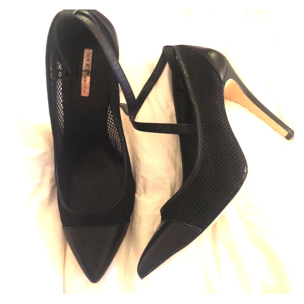 BCBG black mesh heal