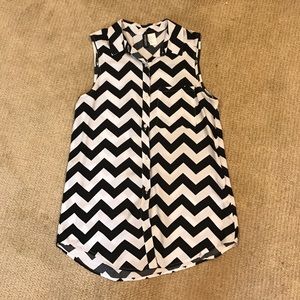 Chevron tank top