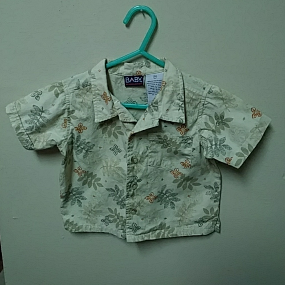 Kids Headquarters baby boys button down shirt