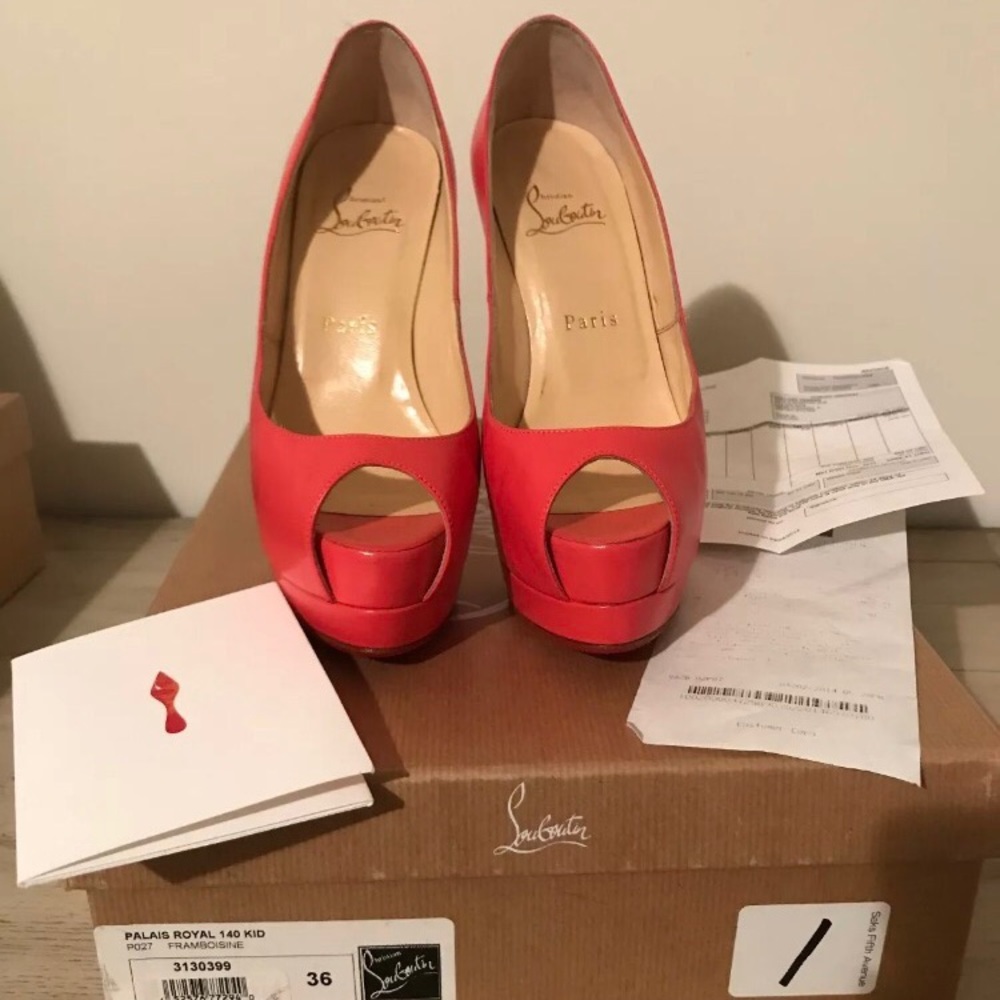 Christian Louboutin Palais Royal 140 Framboisine