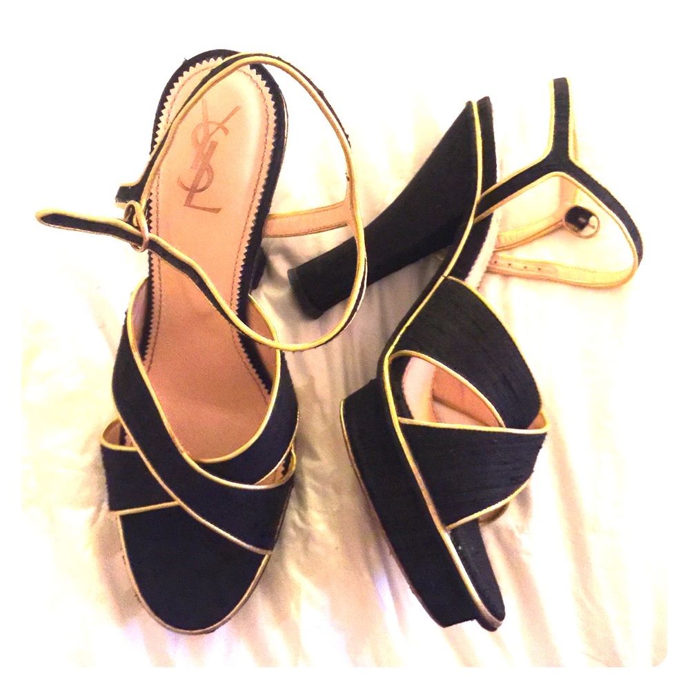 YSL black and gold heal