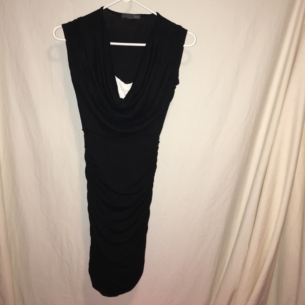 Slinky black dress