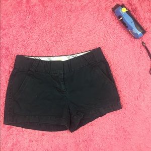 J Crew Navy Shorts Broken In Chino City Fit Size 0