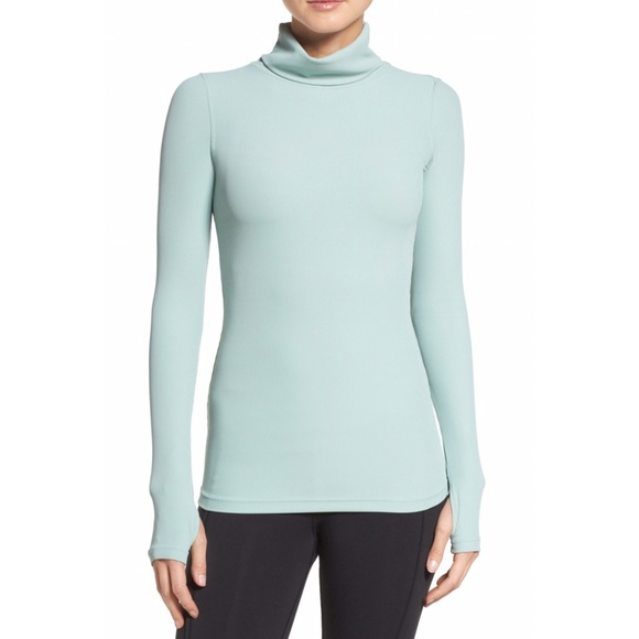 mint turtleneck