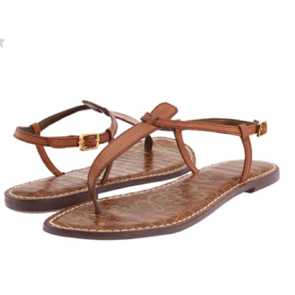 Tan brown Sam Edelman gladiator sandals