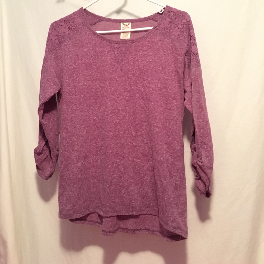 Purple shirt