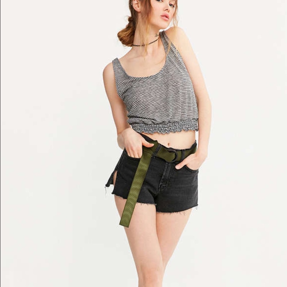 BDG Girlfriend high size denim short