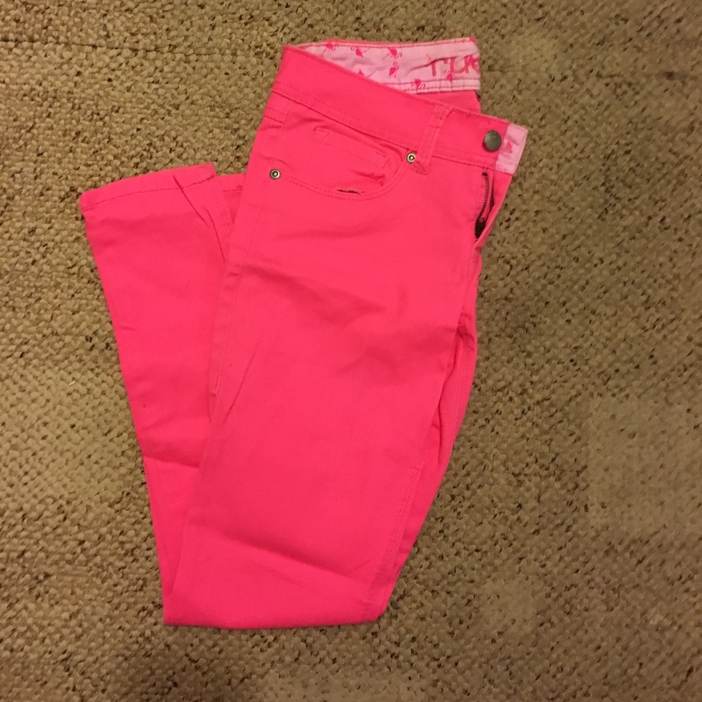 Pink hot pants