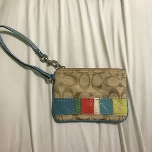 Coach wristlet