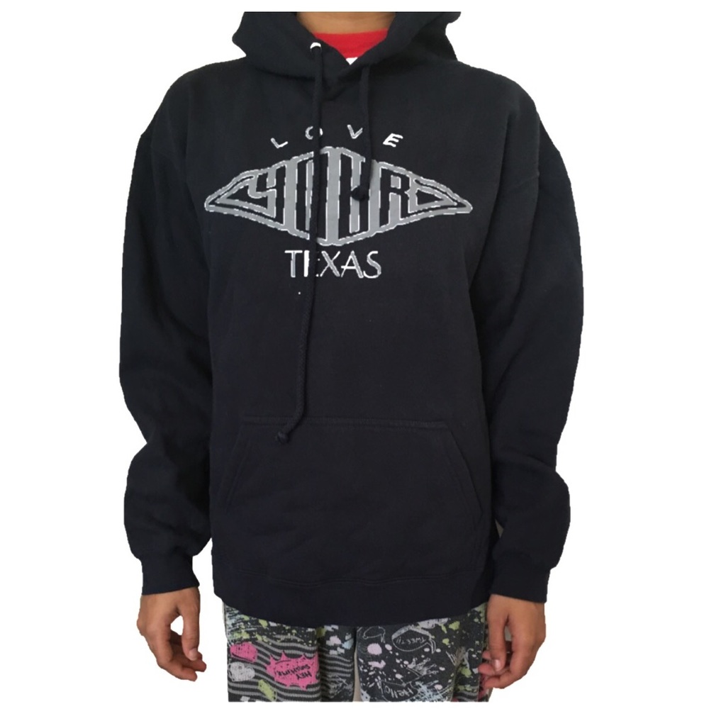 Love your Texas navy blue Hoodie