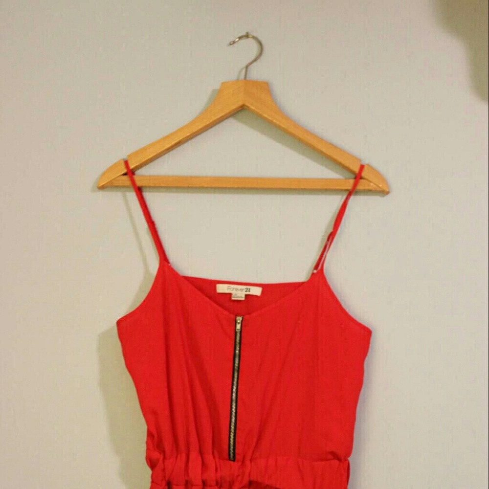 Red romper - Picture 3 of 3
