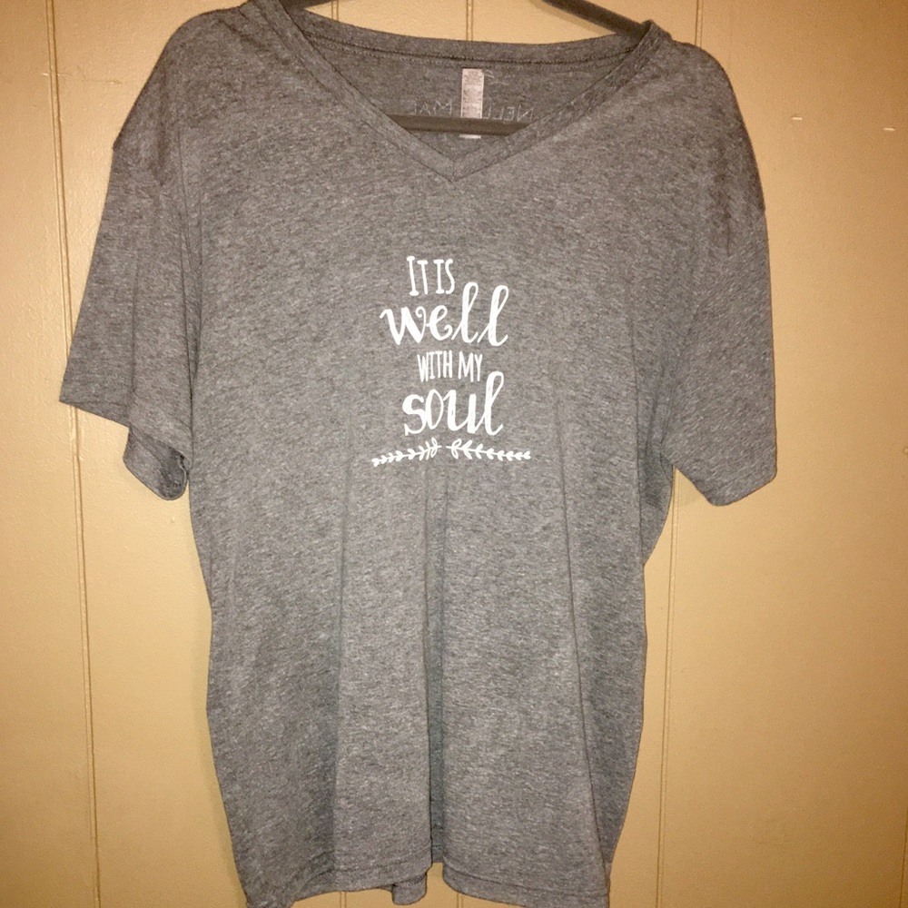 Comfy tee! Super cute and comfy.