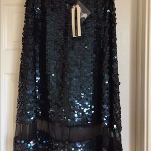 FINAL SALE! TOPSHOP sequins midi skirt