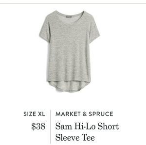 Market & Spruce Hi-Lo Tee