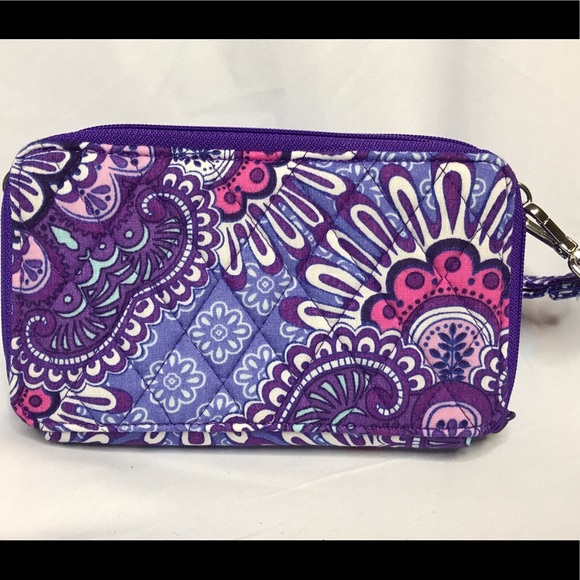 Vera Bradley Lilac Tapestry All in One Crossbody - Picture 2 of 3