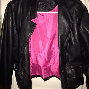 Leather jacket