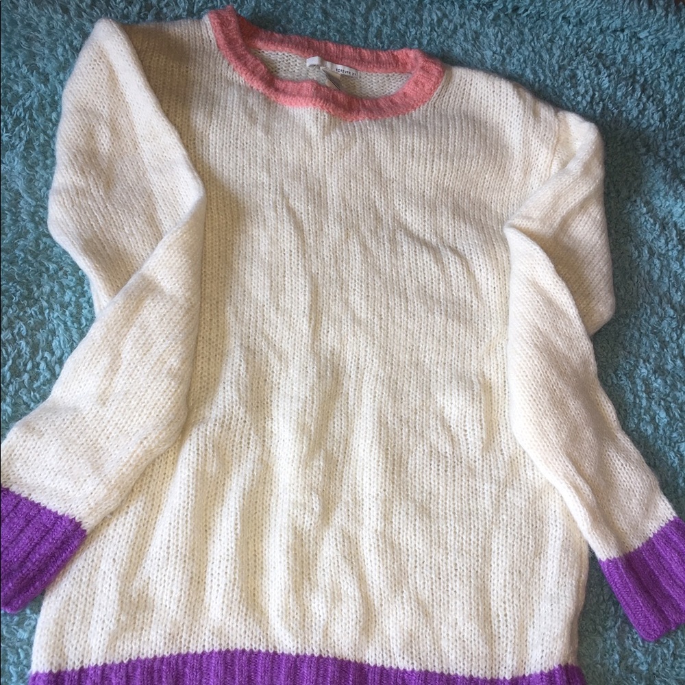 Wool-blend Colorblock Sweater