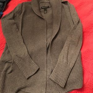 INC charcoal sweater
