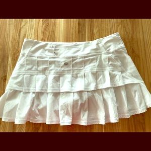 Lululemon white skort