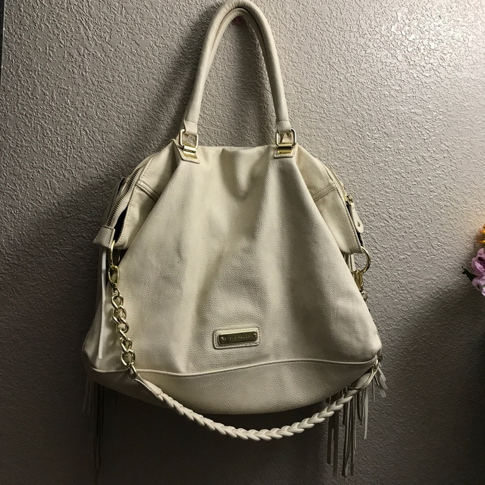Cream Steve Madden Large Purse