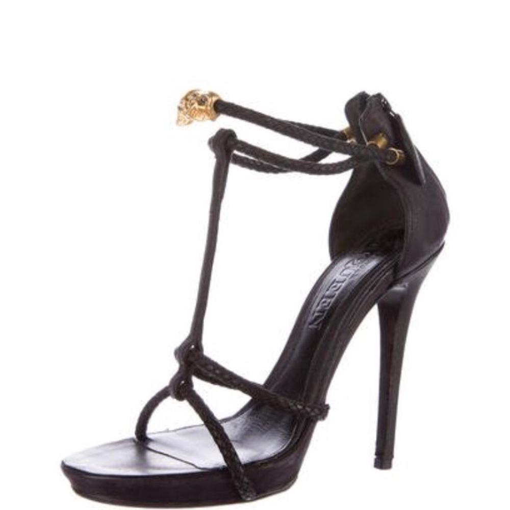 Alexander McQueen T-strap sandals