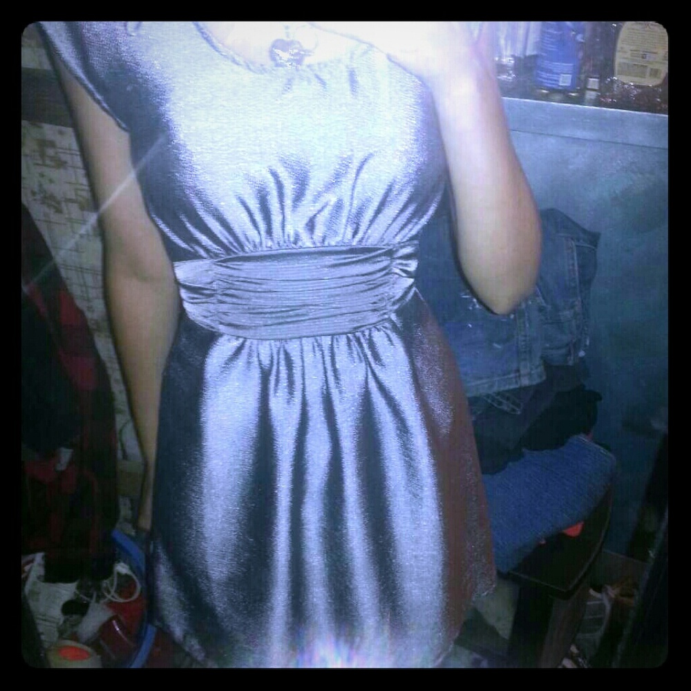 Silver dress