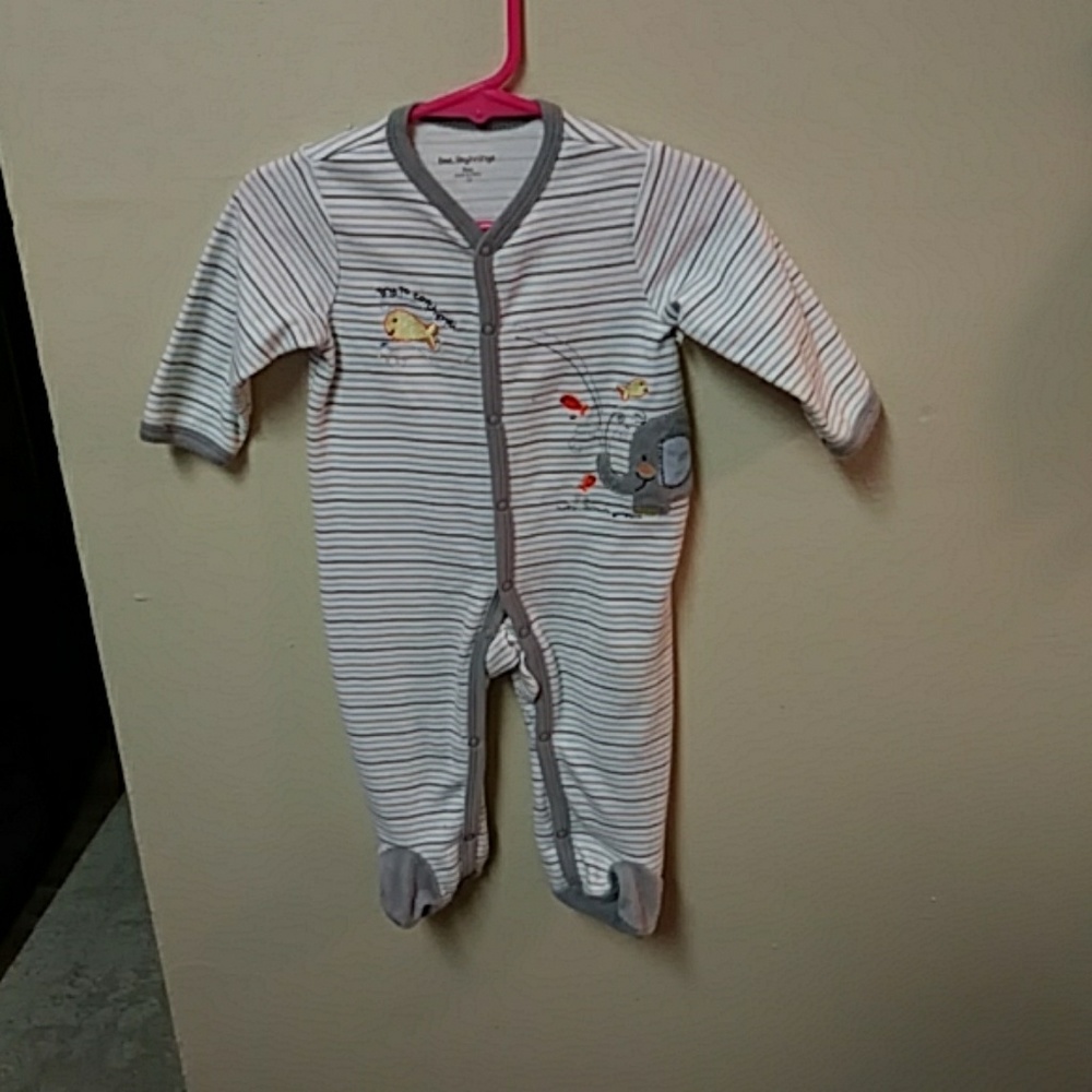 Best Beginnings infant boys sleepwear coverall pjs