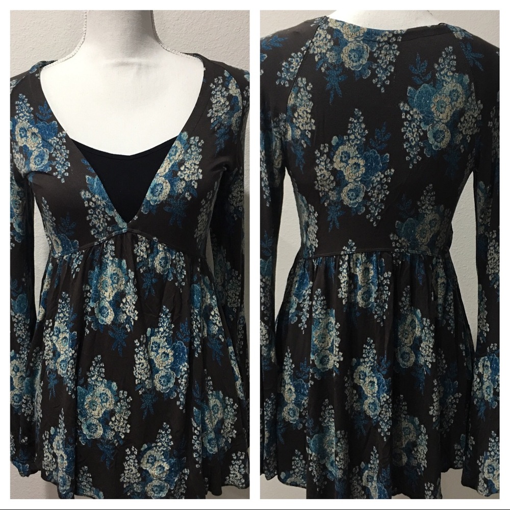 Free People Long Sleeve Blouse