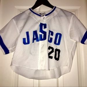 LF Cropped Baseball Jersey