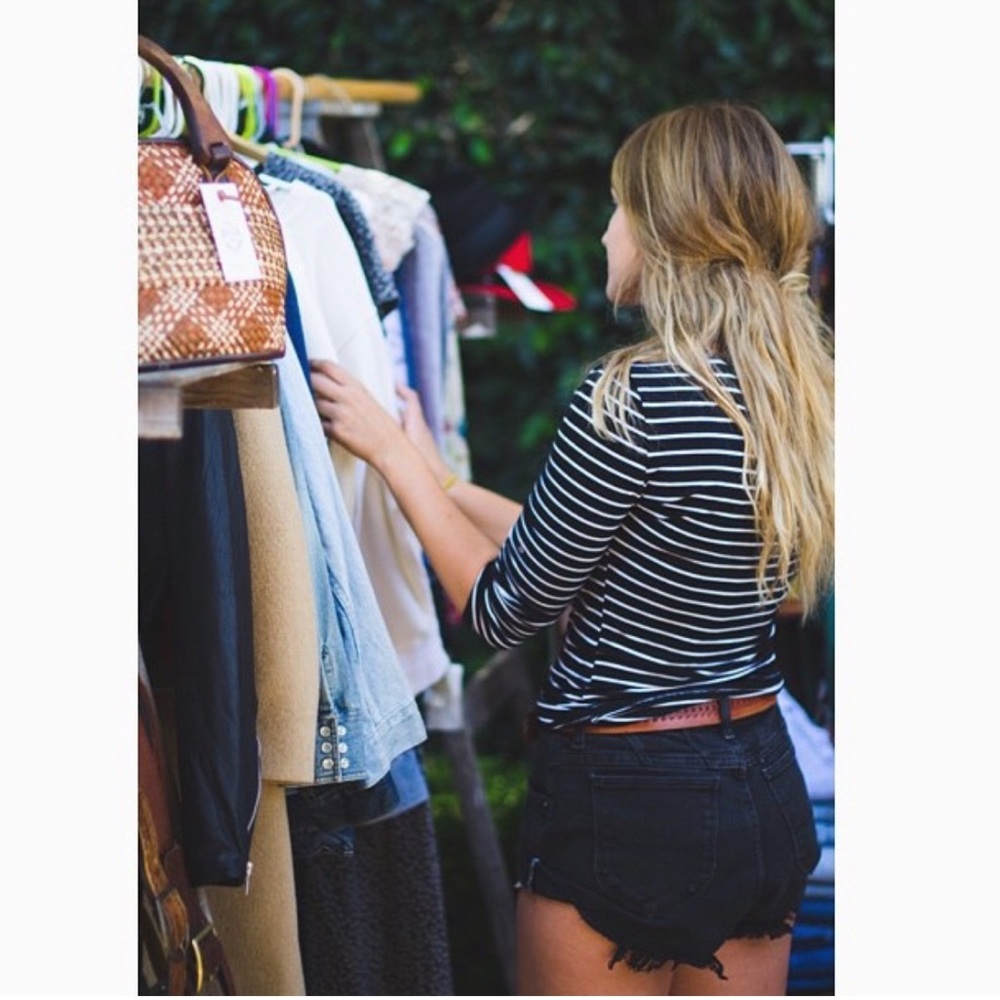 Denim cutoffs - Picture 3 of 3