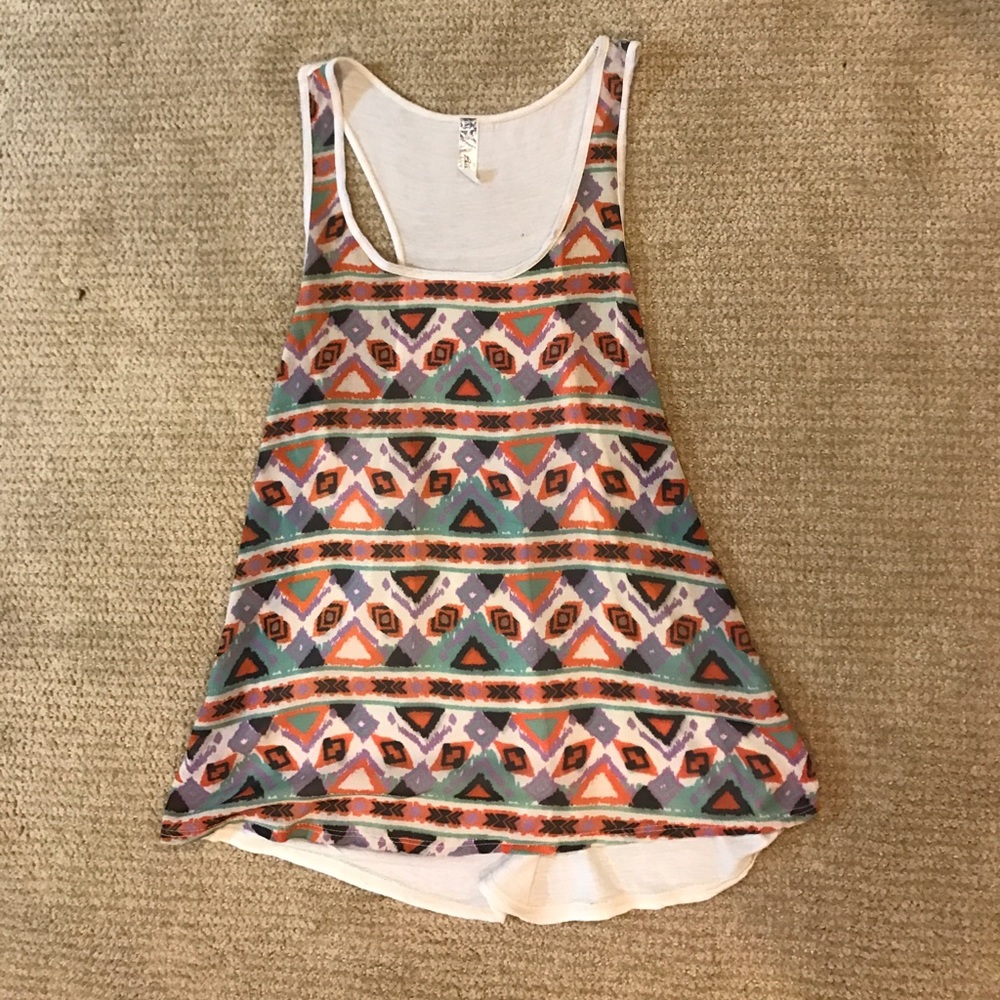 Multi color tank top