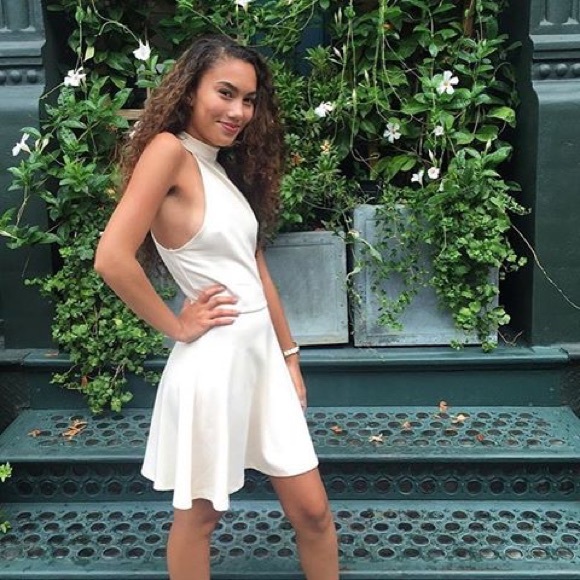 American Apparel Dresses & Skirts - American Apparel Mock Neck Sleeveless Skater Dress