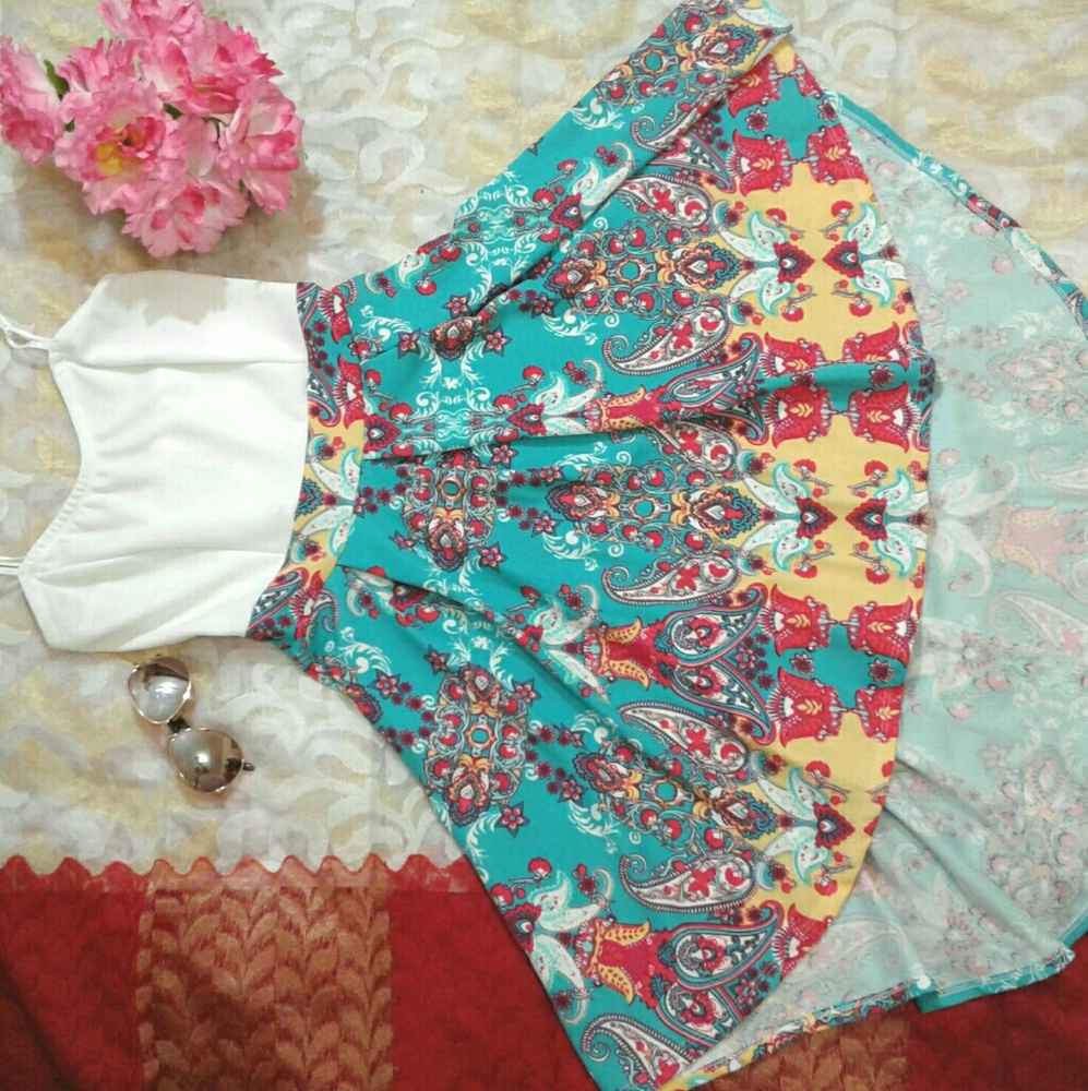 🔥Colorful printed Dress