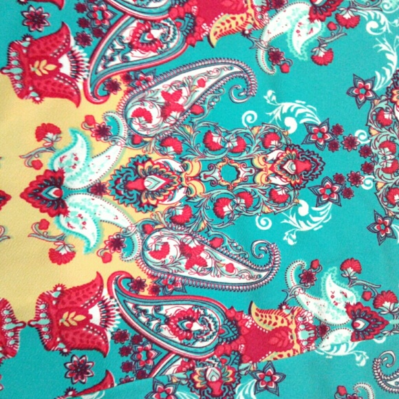 🔥Colorful printed Dress - Picture 7 of 7