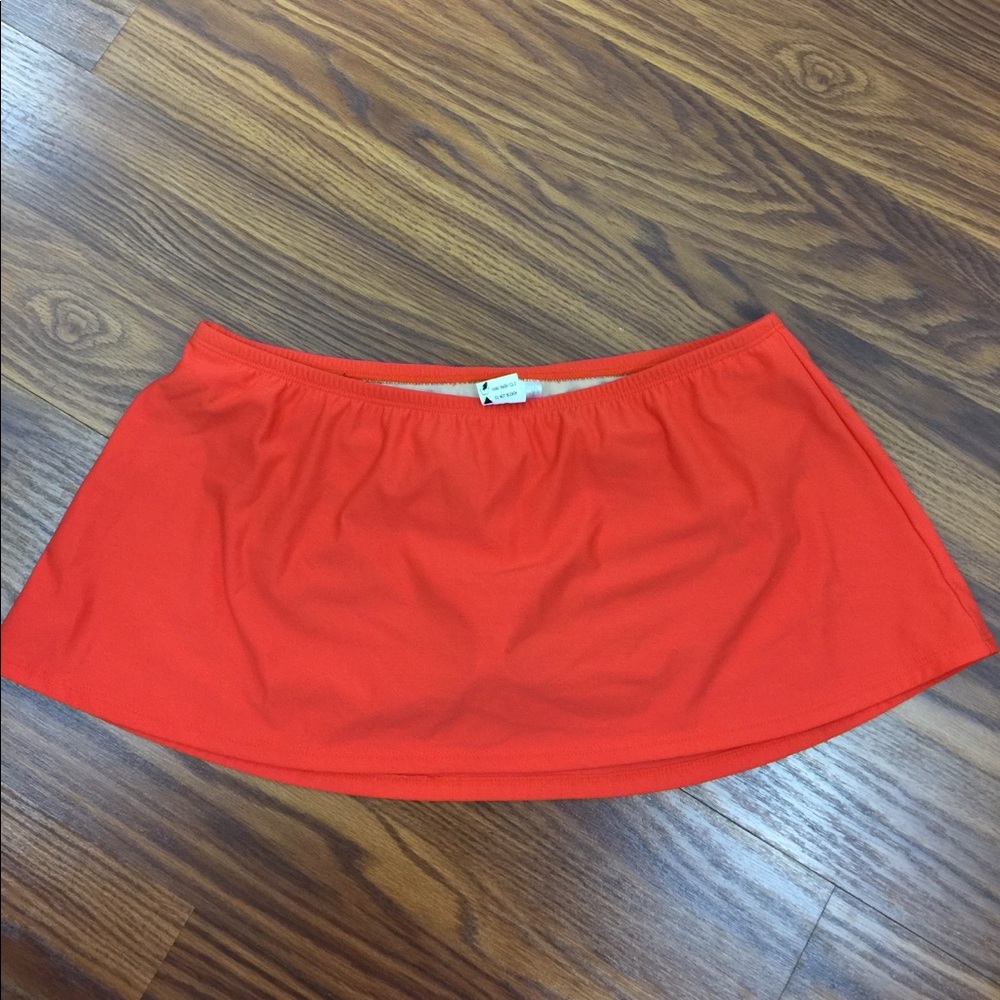EUC Spiegel Orange swim skort.