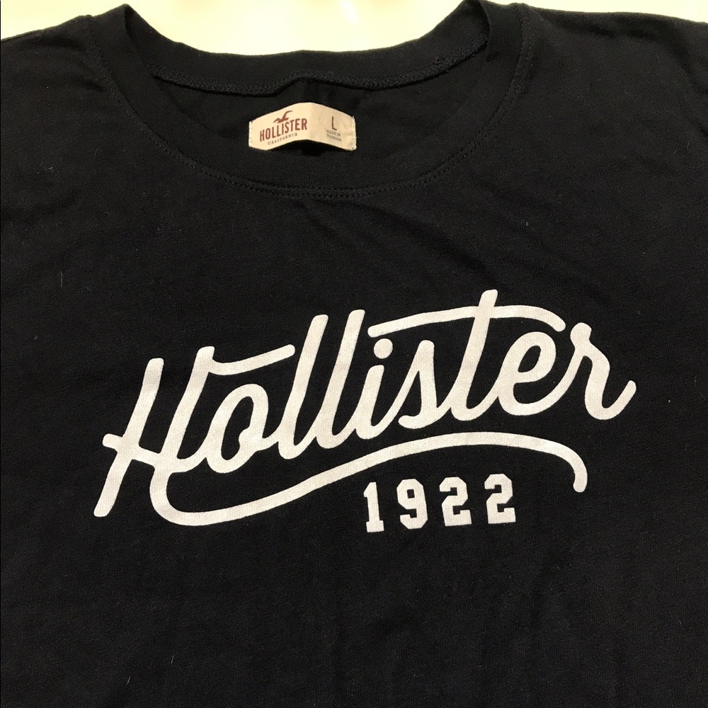 A black Hollister top; never wore