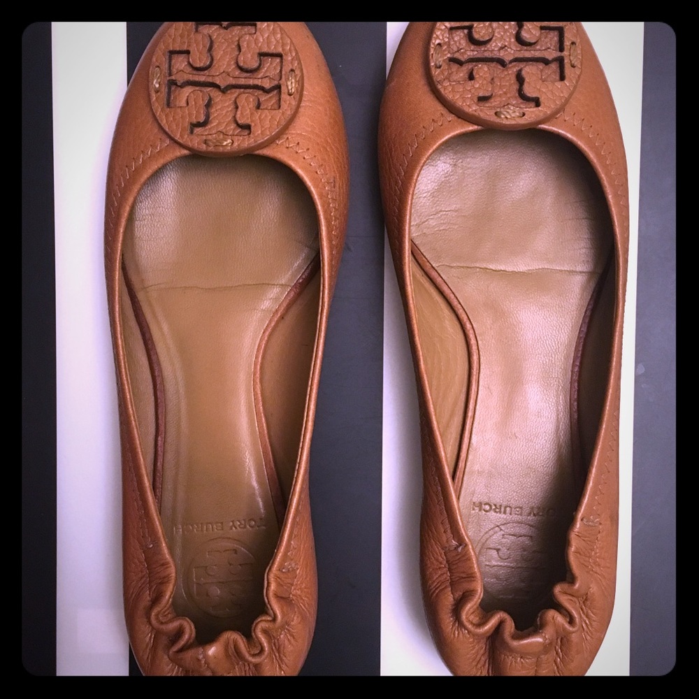 Tory Burch Reva Flats brown size 7