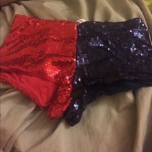 Harley Quinn shorts size medium