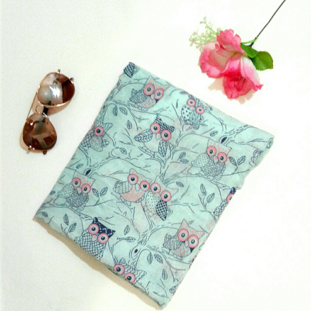 ❤ Owl In Love Scarf - Picture 2 of 3